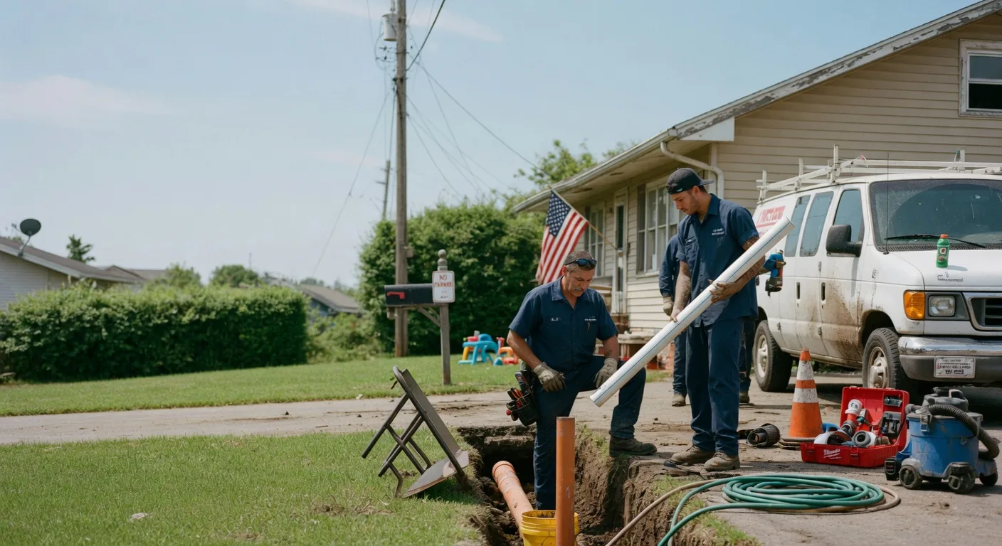 Clogged Drain Repair in Falls City, NE